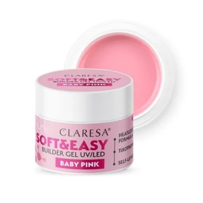Afbeelding van Claresa Baugel Soft&amp;Easy Gel Baby roze 90g