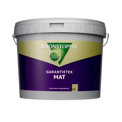 Afbeelding van Boonstoppel Garantietex Mat 10 Liter {RAL 9010}