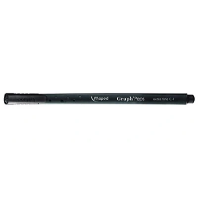 Afbeelding van Maped Graph&#039;Peps fineliner dark black