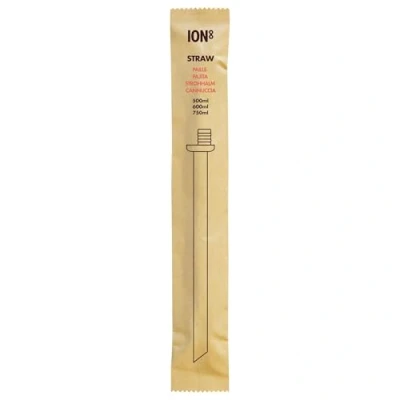 Afbeelding van Ion8 Waterfles met Verwijderbaar Breed Rietje, 500ml, 600ml, 750ml, Gemakkelijk te Reinigen, Transparant
