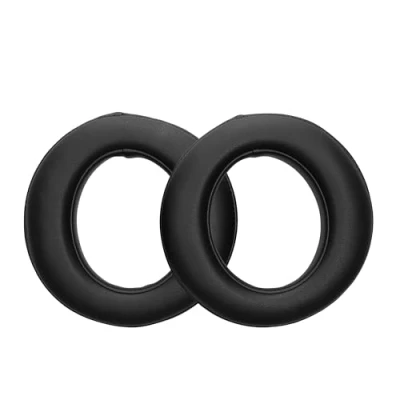 Afbeelding van kwmobile 2x oorkussens compatibel met Sony PlayStation PULSE Elite Earpads voor koptelefoon Kunstleer en schuim in zwart