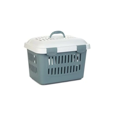 Afbeelding van BZ Kattenreismand Midi Gulliver lichtblauw/wit 45 X 33 33cm
