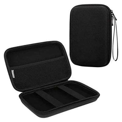 Afbeelding van MoKo 7 Inch GPS Carrying Case, Portable Hard Shell Protective Pouch Storage Bag for Car Navigator Garmin / Tomtom Magellan with 7&quot; Display Black