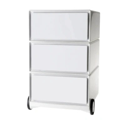 Afbeelding van Verrijdbaar ladeblok met 3 laden Easybox Paperflow
