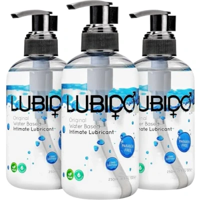 Afbeelding van Lubido Glijmiddel voor het intieme gebied zonder parabenen, 3 x 250 ml