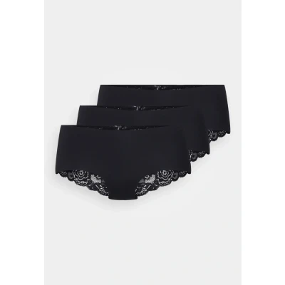 Afbeelding van ONLY Onlchloe 3 PACK Slip, Dames, Maat: Small, Black