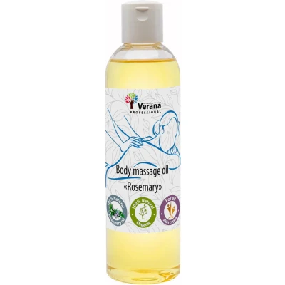 Afbeelding van Verana 100% natuurlijke Massageolie Rozemarijn 250ml