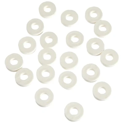Afbeelding van Alberts 338657 Afstandshuls kunststof kunststof, wit 20 x 5 mm set van