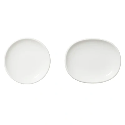 Afbeelding van Iittala Raami serveerschaal set van 2 Wit