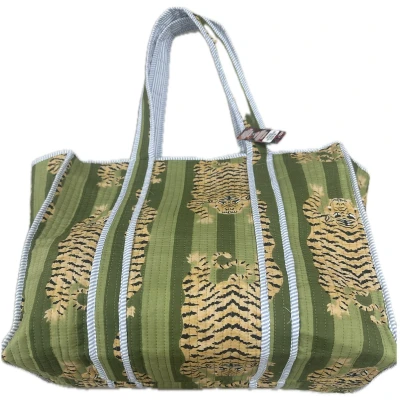 Afbeelding van HS Big Shopper Jungle Tiger Groen Voor de wilde dagen!