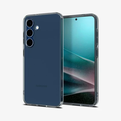Afbeelding van Samsung Galaxy S25 Plus Hoesje Siliconen en TPU (zacht) Spigen Backcover/Softcase Transparant Telefoonhoesje