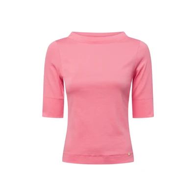 Afbeelding van Marc Cain Tshirt basic, Dames, Maat: 36, Pink