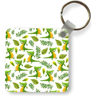 Afbeelding van Sleutelhanger Uitdeelcadeautjes Krokodil Jungle Kinderen Plastic
