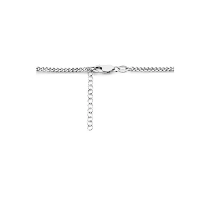 Afbeelding van Zilver Gerhodineerde Collier 2 1334557 Sieraden compleet horloge Zilverkleur