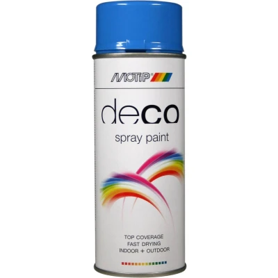 Afbeelding van Motip Lakspray Hoogglans 0,4l Hemelsblauw