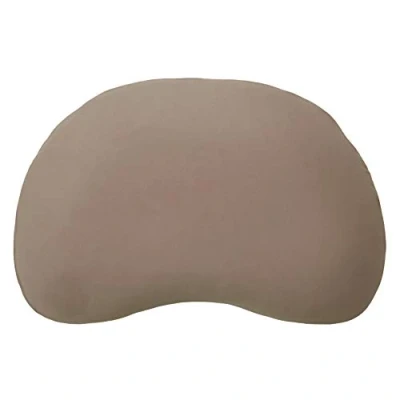 Afbeelding van Edda Lux® Hoes geschikt voor Tempur Sonata S, M, L hoofdkussen, 61 x 40 cm, vormvaste jersey kussensloop slaapkussen, van 100% katoen, in Toffee