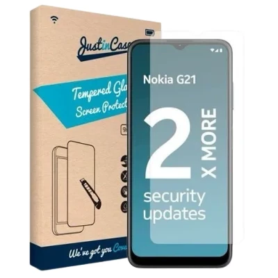 Afbeelding van Just In Case Tempered Glass Nokia G11 / G21 Screenprotector