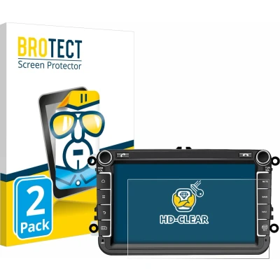 Afbeelding van BROTECT Screenprotector voor M.I.C. AV8V7 Lite Folie Beschermfolie transparant (2 Stuks)