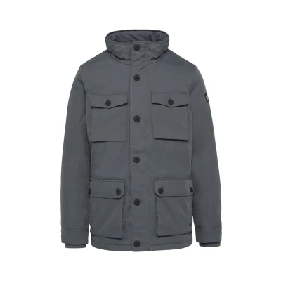 Afbeelding van s.Oliver Utilitystil Jas, Heren, Maat: 3XL, Schiefergrau