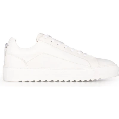 Afbeelding van PS Poelman Nigel leren sneakers wit