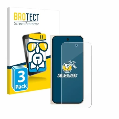 Afbeelding van BROTECT Glas Screen Protector voor Google Pixel 9 Pro Fold (3 Stuks) Schermbeschermer [9H Hardheid, Beschermglas Folie niet Gehard Glas]