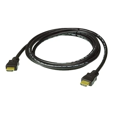 Afbeelding van ATEN True 4K HDMI 2.0 kabel met Ethernet 2L 7D02H 1 (2 m) 4096 x 2160 @60Hz; 3840 @ 60Hz 4:4:4, HDCP 2.2 compatibel, vergulde connectoren voor betrouwbare transmissies, VK