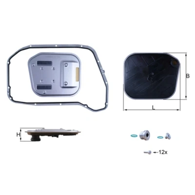 Afbeelding van Knecht Hydrauliekfilter HX 189 KIT