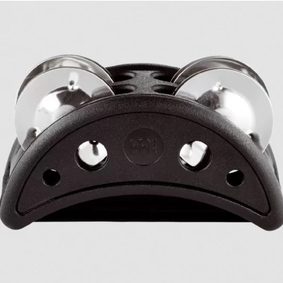 Afbeelding van Meinl CFJS2S BK Compact Foot Jingle Tambourine