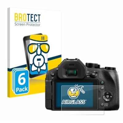Afbeelding van BROTECT Screenprotector voor Panasonic Lumix DMC FZ300 Folie Beschermfolie Beschermglas transparant (6 Stuks)