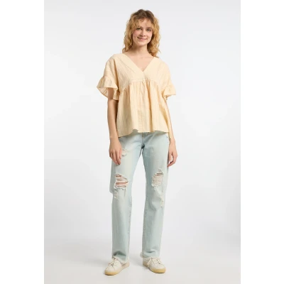 Afbeelding van Tuniek DREIMASTER S / Beige Crème 100% Katoen