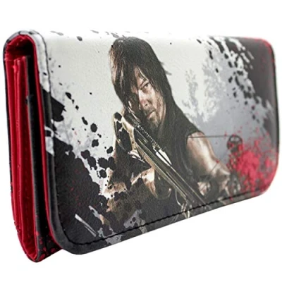 Afbeelding van Walking Dead Daryl Dixon Portemonnee Handtas veelkleurig