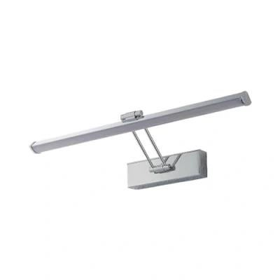 Afbeelding van Lindby Wandlamp 1licht ijzer, kunststof chroom Inclusief lichtbron
