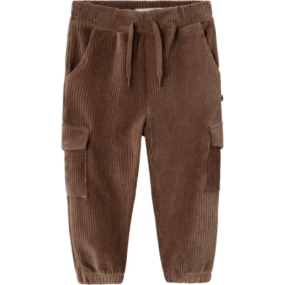 Afbeelding van Name it broek jongens bruin NMMnelur maat 92