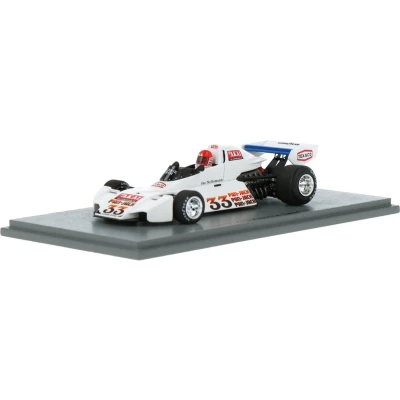 Afbeelding van Brabham BT44B Spark Modelauto 1:43 1976 Jac Nellemann RAM Racing S7095 Practice Swedish GP