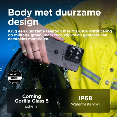 Afbeelding van Motorola moto G75 5G 17,2 cm (6.78&quot;) Hybride Dual SIM Android 14 USB Type C 8 GB 256 5000 mAh...