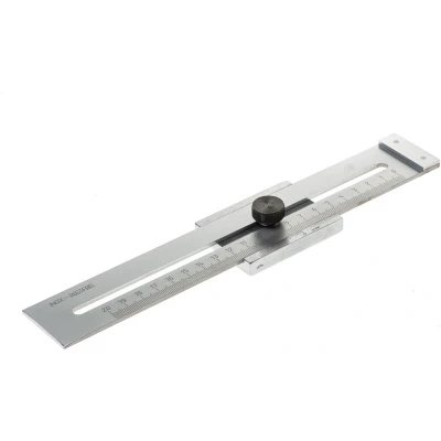 Afbeelding van Afschrijfliniaal 200mm Angulus