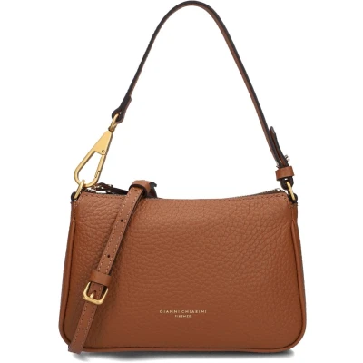 Afbeelding van Gianni Chiarini Brooke 8750 Schoudertassen Dames Cognac Maat ONESIZE