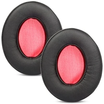 Afbeelding van Professionele vervangende oorkussens compatibel met Teufel MUTE BT Bluetooth hoofdtelefoon zachter eiwitleer/traagschuim