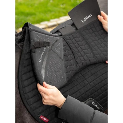Afbeelding van LeMieux Zadelonderlegger Prosorb 3 pocket Quilted Zwart M