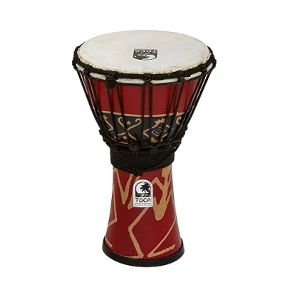 Afbeelding van TOCA TO803175 Djembe Freestyle 7&#039;&#039; Bali Red SFDJ 7RP