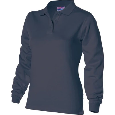 Afbeelding van Tricorp Dames Polosweater Casual Donkergrijs Maat XL