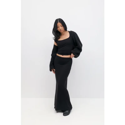 Afbeelding van Soft touch maxi skirt