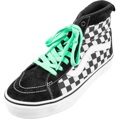 Afbeelding van Feterz Sneakerveters Platte schoenveter groen 140cm 10 mm breed