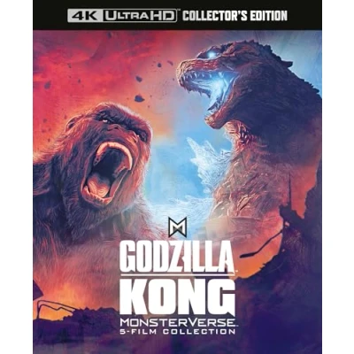 Afbeelding van Godzilla x Kong Monsterverse 5 Film Collection 4K UHD Collector&#039;s Edition Import
