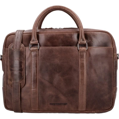 Afbeelding van Micmacbags Next Navajo Laptopbag dark brown Laptoptas