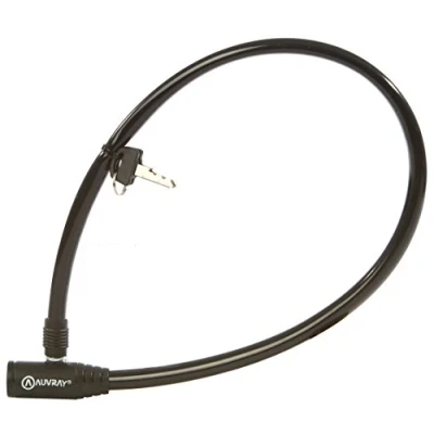 Afbeelding van Auvray CAC650AUV05 fietssloten, lengte: 650 mm diameter: 5 mm, geel