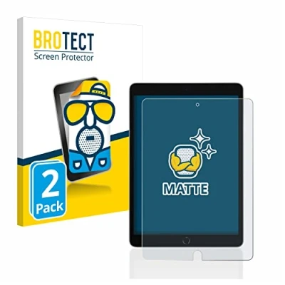 Afbeelding van BROTECT (2 Stuks) Antireflecterende Beschermfolie voor Apple iPad 10.2&quot; WiFi 2021 / Cellular Anti Glare Screen Protector, Mat