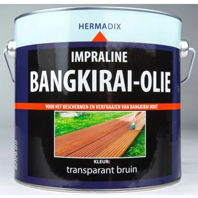 Afbeelding van Hermadix 2 stuks Impraline Bangkirai Olie 2500 ML