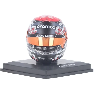 Afbeelding van Aston Martin AMR24 Spark Modelauto 1:5 2024 Fernando Alonso Aramco Formula One Team