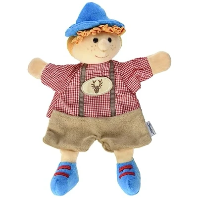 Afbeelding van Sterntaler 3601618 handpop Seppel, 32 x 27 9 cm, meerkleurig